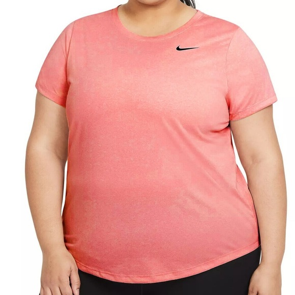 Nike Tops - NIKE Women’s Plus Size Dry Legend Training in “Magic Ember” 1x